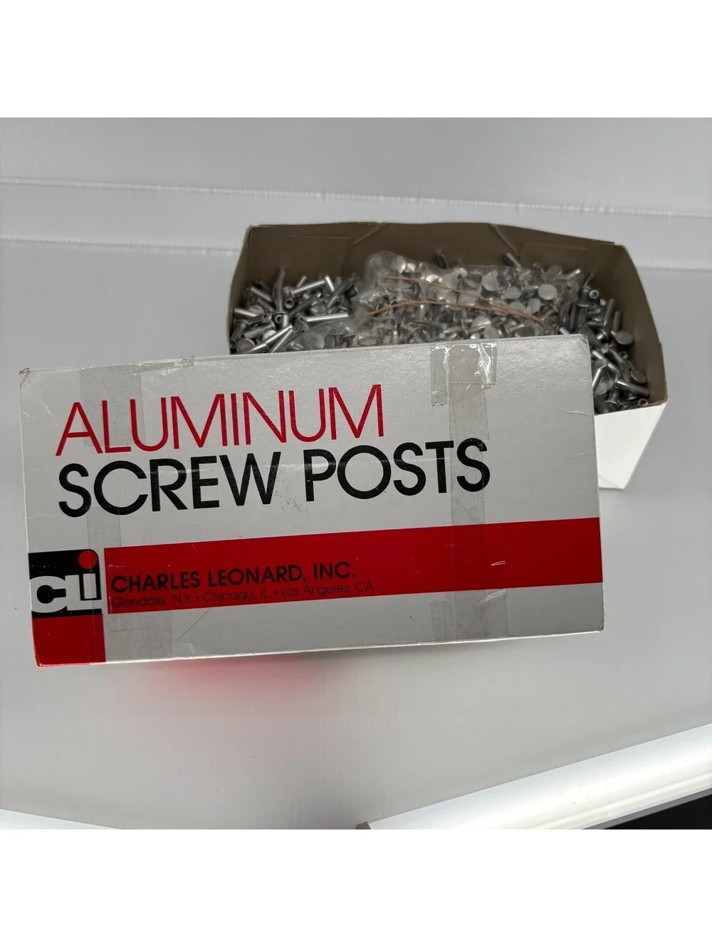 CLI 1/2 inch aluminum screw posts box of 96 half inch 3703L
